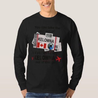 Kelowna Meisje Kelowna Instapkaart Kelowna T-shirt
