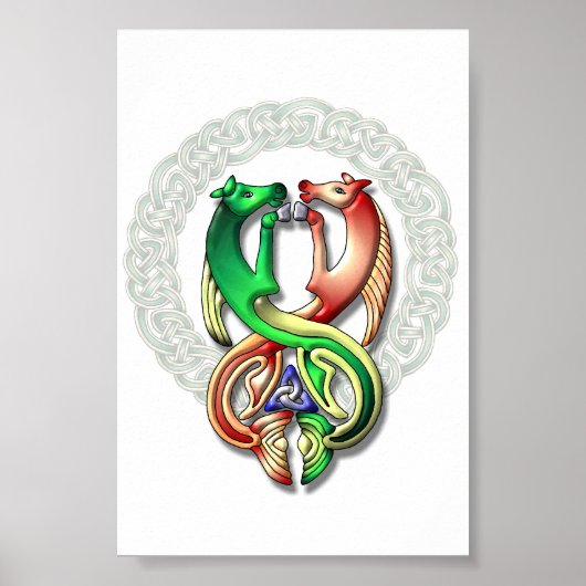 Kelpie-frame Poster (Voorkant)