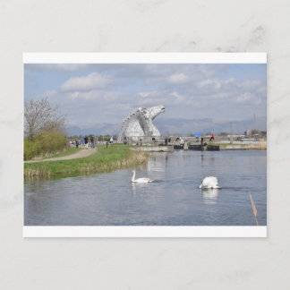 Kelpies , Helix Park , Falkirk Briefkaart