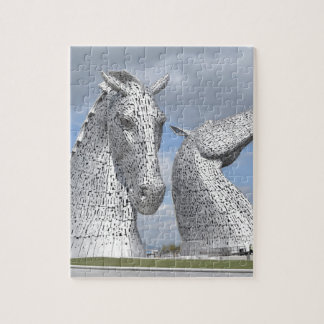 Kelpies , Helix Park , Falkirk , Schotland Legpuzzel