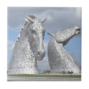 Kelpies , Helix Park , Falkirk , Schotland Tegeltje