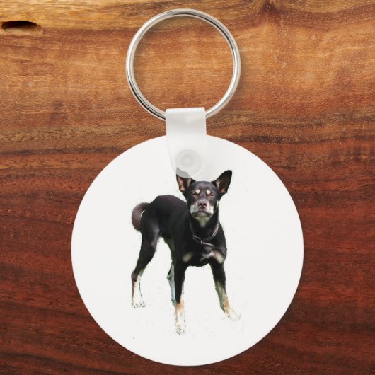 Kelpies ... Work! Sleutelhanger (Voorkant)