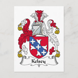 Kelsey Family Crest Briefkaart