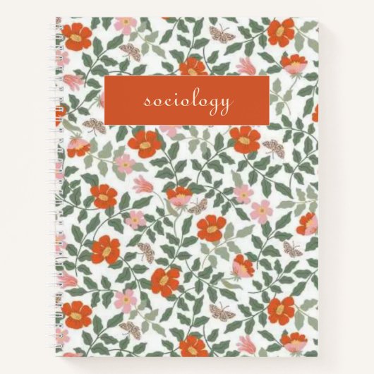 kelsey sociology notebook notitieboek (Voorkant)