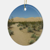 Kelso Dunes in het Nationaal Park Mojave Keramisch Ornament (Links)