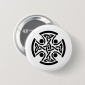 Keltisch 3 ronde button 5,7 cm (Voorkant /achterkant)