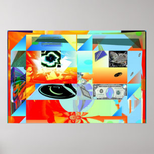 Keltisch Abstract Poster