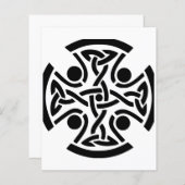 Keltisch Christelijk kruis (Voorkant / Achterkant)