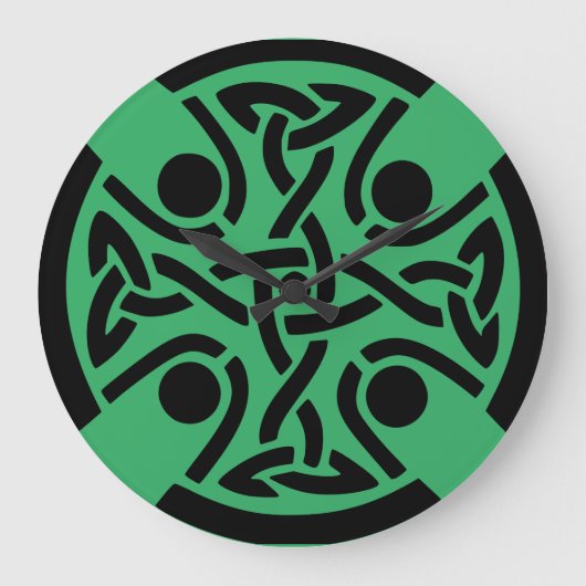 Keltisch Christelijk kruis Grote Klok (Voorkant)