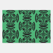 Keltisch Christelijk kruis Inpakpapier Vel (Voorkant 2)