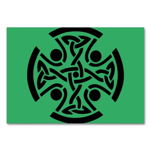 Keltisch Christelijk kruis Kaart (Voorkant)
