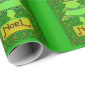 Keltisch kerstboompapier cadeaupapier (Rol Hoek)