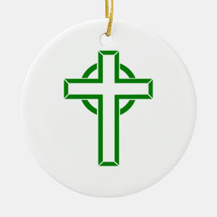 Keltisch Kruis Keramisch Ornament