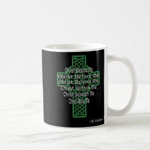 Keltisch Kruis Shirt Gebed van Sint Patrick Christ Koffiemok