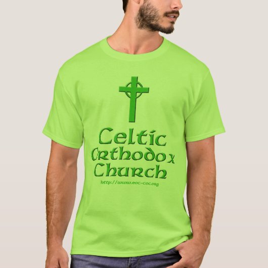 Keltisch-Orthodoxe Kerk T-shirt (Voorkant)