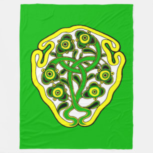 Keltisch symbool fleece deken