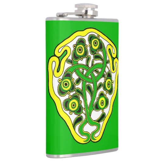 Keltisch symbool heupfles (Rechts)