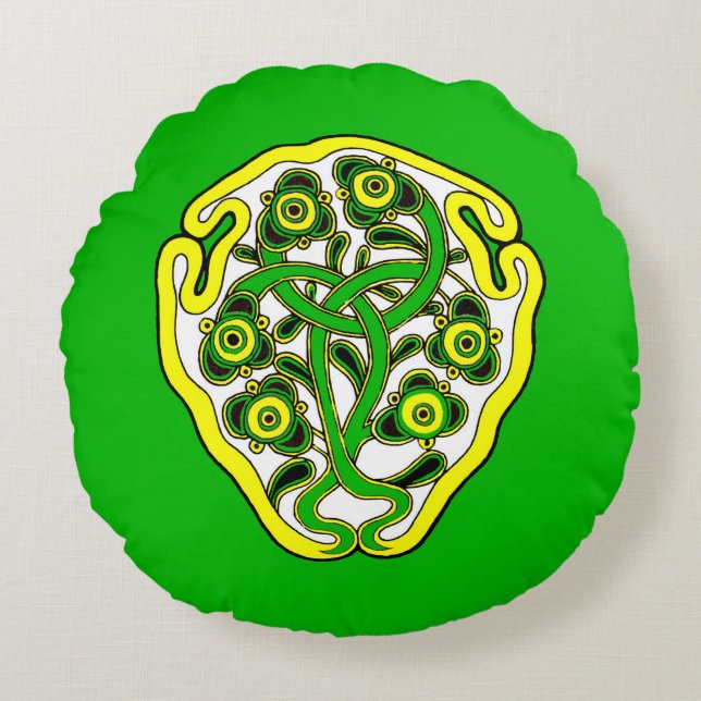 Keltisch symbool rond kussen (Voorkant)