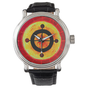 Keltisch zonnesymbool horloge