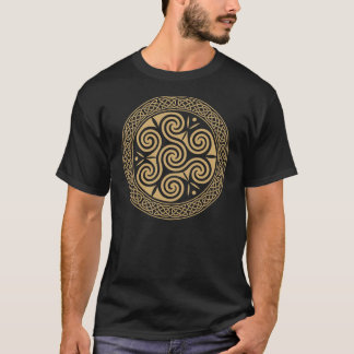 Keltische 7 spiralen t-shirt
