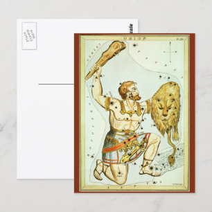 Keltische astronomie, Orion Constellation Briefkaart