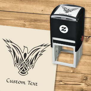 Keltische Bird Self-Inking Stamp Zelfinktende Stempel