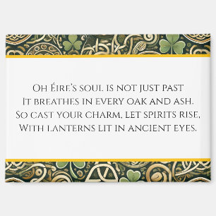 Keltische bloei magneet