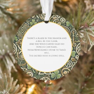Keltische bloei ornament