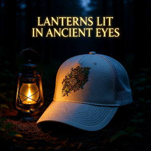 Keltische bloei trucker pet