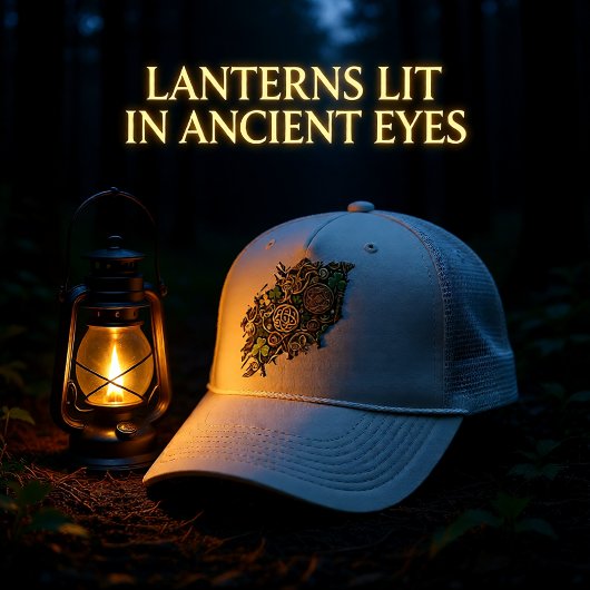 Keltische bloei trucker pet