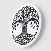 Keltische boom van het leven grote klok (Hoek)