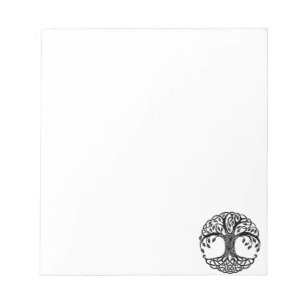 Keltische boom van het leven notitieblok