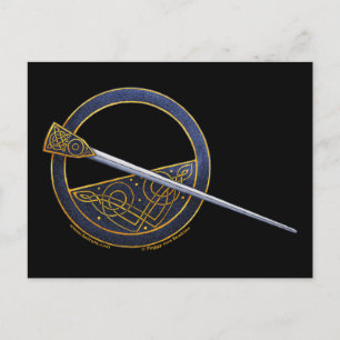 Keltische broche ontwerp briefkaarten #2