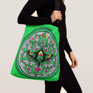 Keltische cartouche crossbody tas