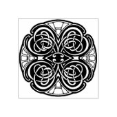 Keltische cirkel werveling art stempel (Afrduk)