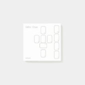 Keltische Cross Tarot Spread (klein, eenvoudig) Post-it® Notes (Voorkant)