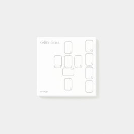 Keltische Cross Tarot Spread (klein, eenvoudig) Post-it® Notes