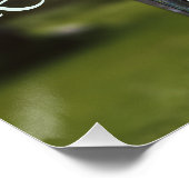 Keltische dame poseert voor oude stenen perfect poster (Hoek)