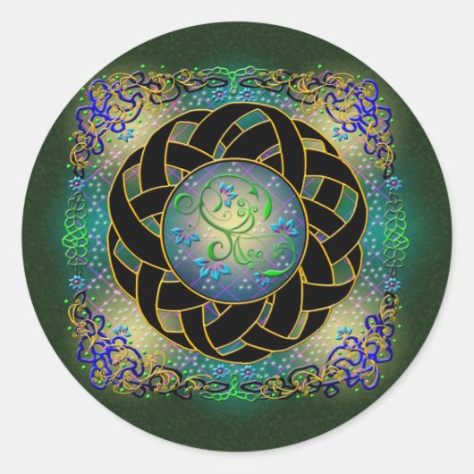 Keltische Design Stickers (Voorkant)
