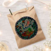 Keltische draak bedankzakje (Geknipt)
