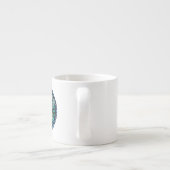 Keltische draak espresso kop (Achterkant)