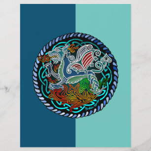 Keltische draak flyer