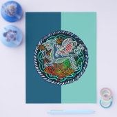 Keltische draak flyer (Enkel)