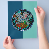 Keltische draak flyer (Hand)