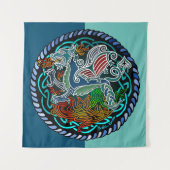 Keltische draak wandkleed (Voorkant)