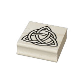 Keltische driehoekige knoop Rubber stempel (Stempel)