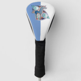Keltische eenhoorn golfheadcover
