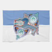 Keltische eenhoorn theedoek (Horizontaal)