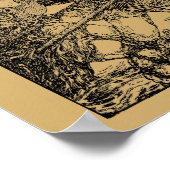 Keltische en Viking Warriors van Willy Pogany Poster (Hoek)