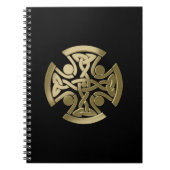 Keltische gouden knoop notitieboek (Voorkant)